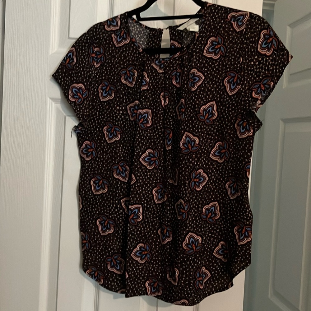 H&M Floral Patterned Blouse